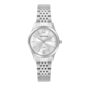 Relógio Mondaine Feminino Visor Aço Escovado e Metálico Prata 32698L0MVNE3