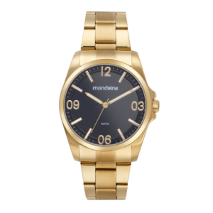 Relógio Mondaine Masculino Aço Dourado 32733GPMVDA3