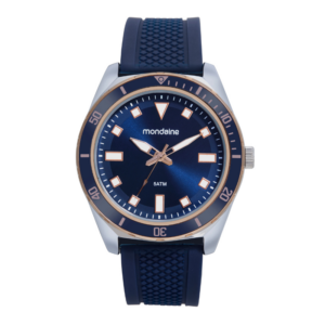 Relógio Mondaine Masculino Esportivo Silicone Prata 32657GPMVGI3