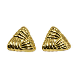 Brinco Semijoia Triangular